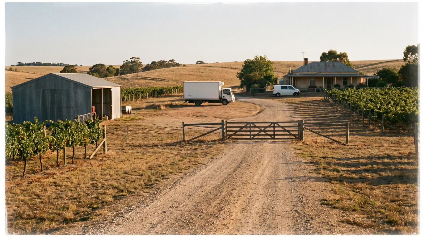 Moving onto Hunter acreage: what the driveway, the gate and the ground decide